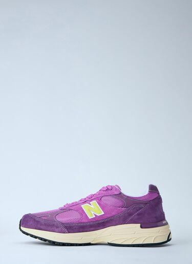 LN-CC® - New Balance: Made In USA 993 Sneakers - Purple New Balance Made In USA 993 Sneakers Purple new0164001
