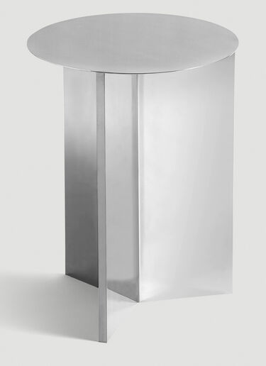 LN-CC® - Hay: High Mirrored Slit Table - Silver Hay High Mirrored Slit Table Silver wps0690105
