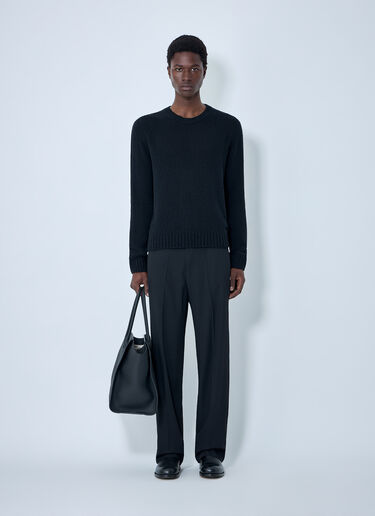 LN-CC® - The Row: Laing Sweater - Black The Row Laing Sweater Black row0164007