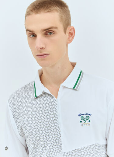 Dime Court Polo 衫 白色 dmt0157003