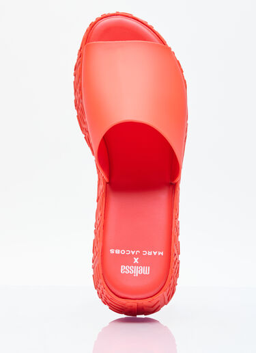 LN-CC® - Melissa x Marc Jacobs: Becky Platform Slides - Orange Melissa x Marc Jacobs Becky Platform Slides Orange mxm0254002