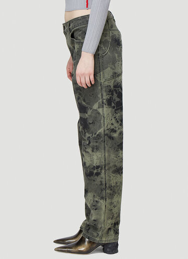 LN-CC® - Eckhaus Latta: EL JEAN - Green Eckhaus Latta EL JEAN Green eck0343001