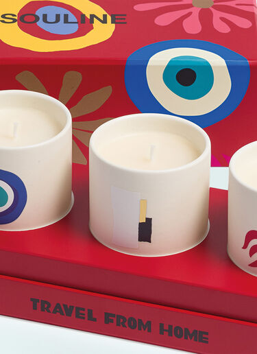 LN-CC® - Assouline: Mini Candles Travel Set From Home - Red Assouline Mini Candles Travel Set From Home Red wps0691691
