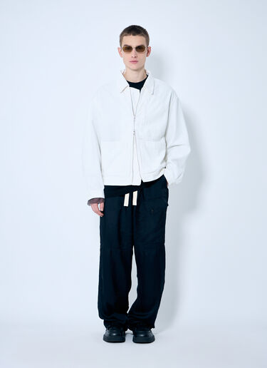 LN-CC® - Dries Van Noten: Veper Jacket - White Dries Van Noten Veper Jacket White dvn0160005