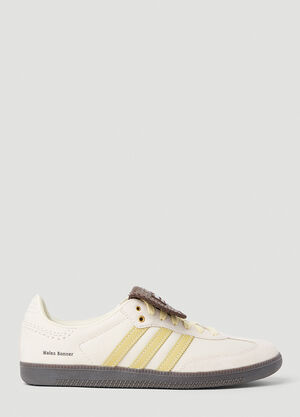 LN-CC® - adidas by Wales Bonner: Samba Sneakers - White adidas by Wales Bonner Samba Sneakers White awb0352007