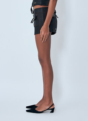 Miss Sixty x KNWLS Patch Pocket Mini Skirt Black msk0263008