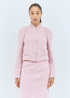 LN-CC® - Dries Van Noten: Short Casual Jacket - Pink Dries Van Noten Short Casual Jacket Pink dvn0258002