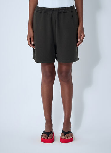 LN-CC® - The Row: Gana Short - Dark Brown The Row Gana Short Dark Brown row0261007