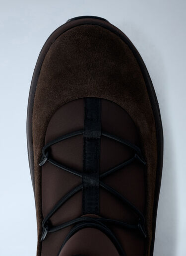 LN-CC® - Moon Boot: MB Moon247 Xlace Mid Boots - Dark Brown Moon Boot MB Moon247 Xlace Mid Boots Dark Brown mnb0162002