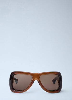 Saint Laurent SL 902 Howl Sunglasses Brown sla0164041