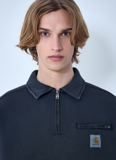 LN-CC® - Carhartt WIP: 半拉链Detroit卫衣 - 海军蓝 Carhartt WIP 半拉链Detroit卫衣 海军蓝 wip0164002