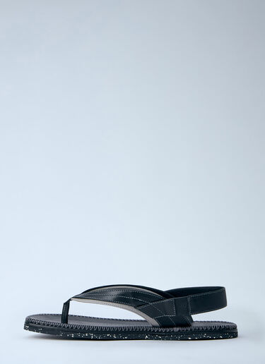 LN-CC® - Kiko Kostadinov: Andras Sandals - Black Kiko Kostadinov Andras Sandals Black kko0164016