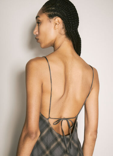 LN-CC® - Our Legacy: Naiad Maxi Dress - Grey Our Legacy Naiad Maxi Dress Grey our0258013