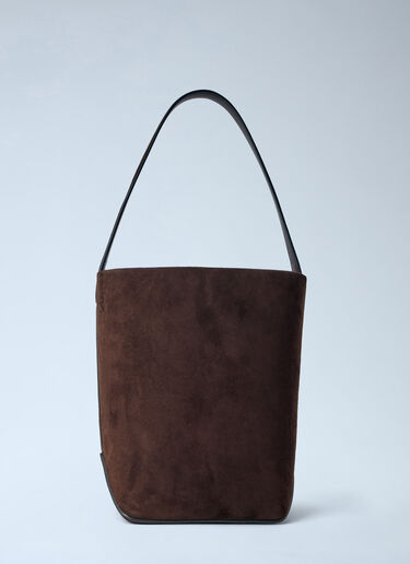 The Row Medium N/S Park Edge Tote Bag Brown row0264090