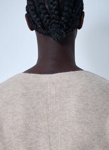 Rick Owens ウールブレンドニットトップス  チャコール ric0161011