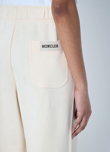 Moncler Cotton Track Pants Beige mon0260031
