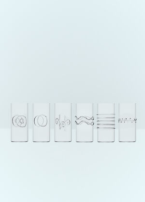 Ichendorf Milano Set Of Six Decò Tall Glasses Clear wps0691355
