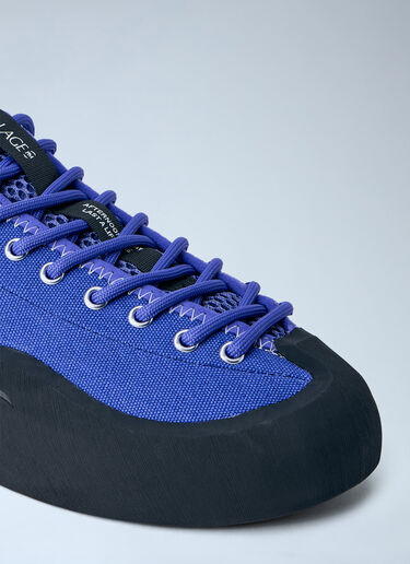 LN-CC® - Village PM: Canvas Climbing Sneakers - Blue Village PM Canvas Climbing Sneakers Blue vpm0164002