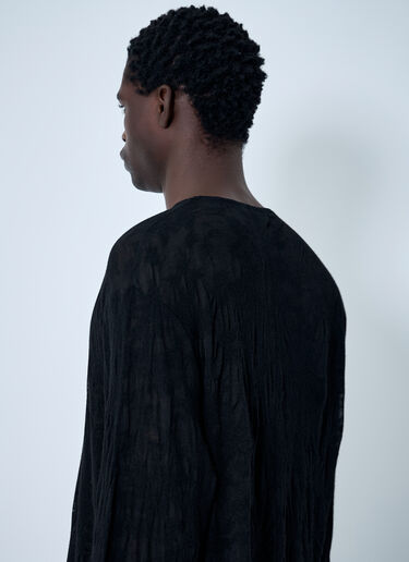 Our Legacy Double Lock U Sweater Black our0163003