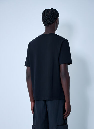 LN-CC® - Jacquemus: Le T-Shirt Gros Grain - Black Jacquemus Le T-Shirt Gros Grain Black jac0162011