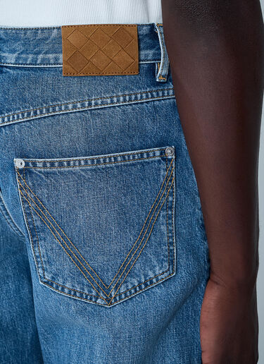 LN-CC® - Bottega Veneta: Five-Pocket Jeans - Blue Bottega Veneta Five-Pocket Jeans Blue bov0161001