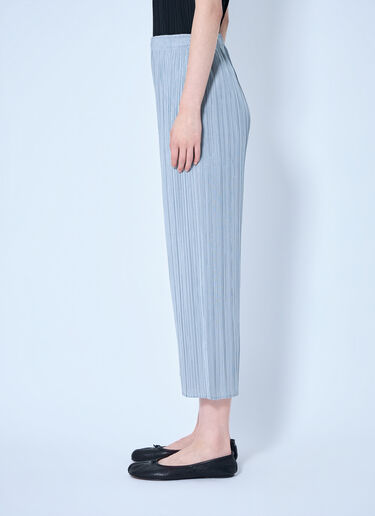 LN-CC® - Pleats Please Issey Miyake: Pleated Wide-Leg Trousers - Grey Pleats Please Issey Miyake Pleated Wide-Leg Trousers Grey plp0264010