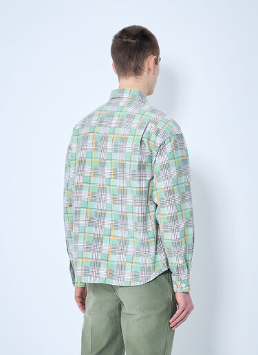 LN-CC® - Visvim: Pioneer Check Shirt - Green Visvim Pioneer Check Shirt Green vis0158023