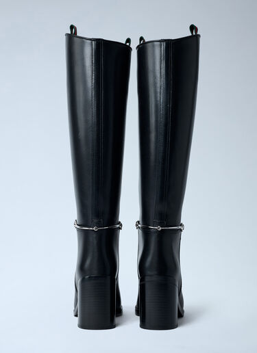 Gucci Slim Clamp Boots Black guc0261059