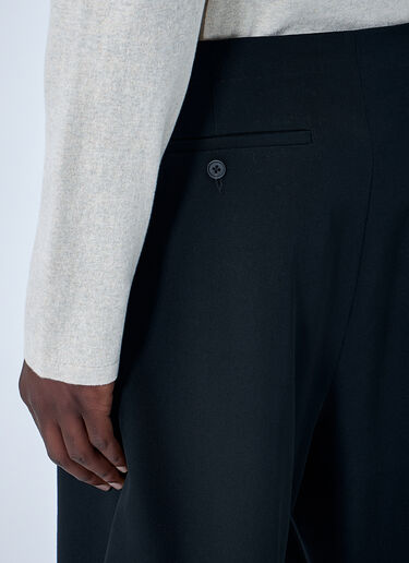 LN-CC® - The Row: Sayed Wool Shorts - Black The Row Sayed Wool Shorts Black row0164003