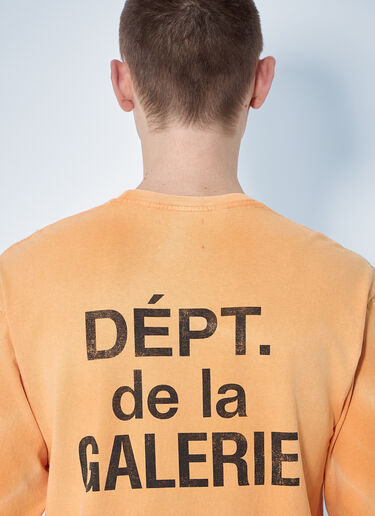 Gallery Dept. French 徽标印花 T 恤  橙色 gdp0160019