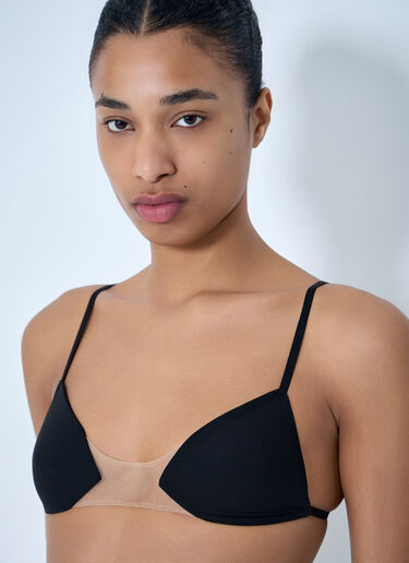 Rick Owens Livy Mesh Panel Bra Black ric0264001