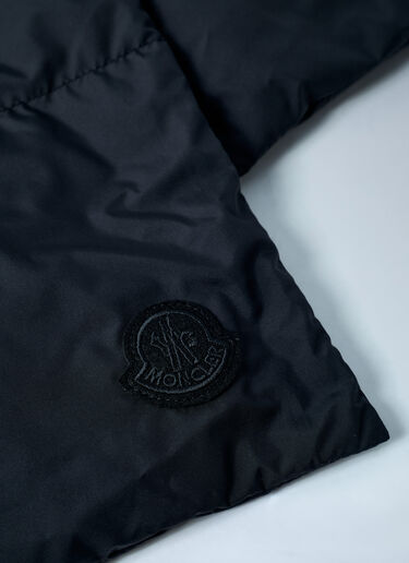 Moncler 尼龙连帽围巾  黑色 mon0262019