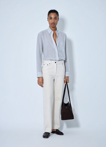 The Row Fargo Jeans Beige row0265007