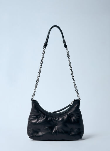 Maison Margiela Micro Glam Slam Hobo Shoulder Bag Black mla0259027