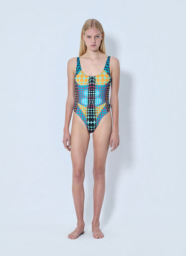 LN-CC® - Jean Paul Gaultier: Re-Edition The Blue Dots 连体泳衣 - 蓝色 Jean Paul Gaultier Re-Edition The Blue Dots 连体泳衣 蓝色 jpg0264020