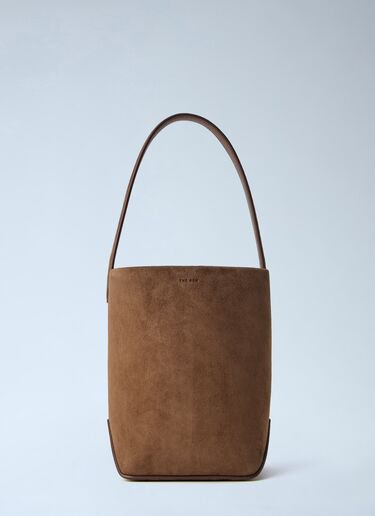 LN-CC® - The Row: Small N/S Park Edge Tote Bag - Brown The Row Small N/S Park Edge Tote Bag Brown row0264093