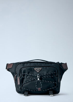 Prada Speedrock Re-Nylon Shoulder Bag Black pra0365002