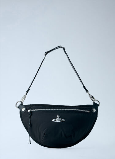 LN-CC® - Vivienne Westwood: City Crossbody Bag - Black Vivienne Westwood City Crossbody Bag Black vvw0163018