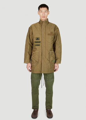 Liberaiders Quilted Patch Coat Khaki lib0151002