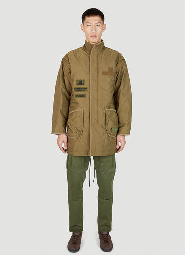 LN-CC® - Liberaiders: Quilted Patch Coat - Khaki Liberaiders Quilted Patch Coat Khaki lib0151002