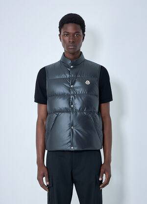 LN-CC® - Moncler: Vestigo Vest - Black Moncler Vestigo Vest Black mon0164006