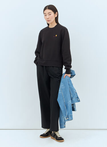 LN-CC® - Carhartt WIP: Franky Pants - Black Carhartt WIP Franky Pants Black wip0257002