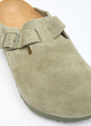 Birkenstock Boston Mules Green brk0362015