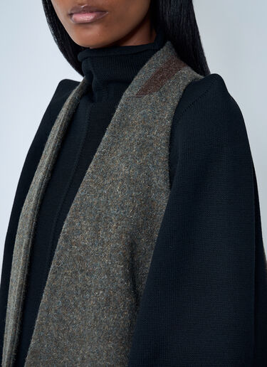 Rick Owens ウール ドレープ ウエストコート   グレー ric0262001