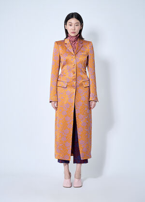 Dries Van Noten 刺绣外套 橙色 dvn0260001