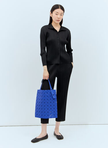 LN-CC® - Bao Bao Issey Miyake: Prism Plus Tote Bag - Blue Bao Bao Issey Miyake Prism Plus Tote Bag Blue bao0257003