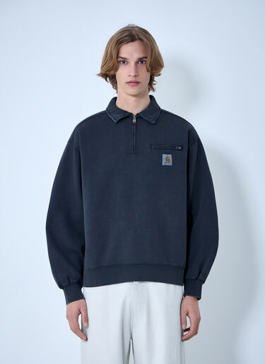 LN-CC® - Carhartt WIP: 半拉链Detroit卫衣 - 海军蓝 Carhartt WIP 半拉链Detroit卫衣 海军蓝 wip0164002