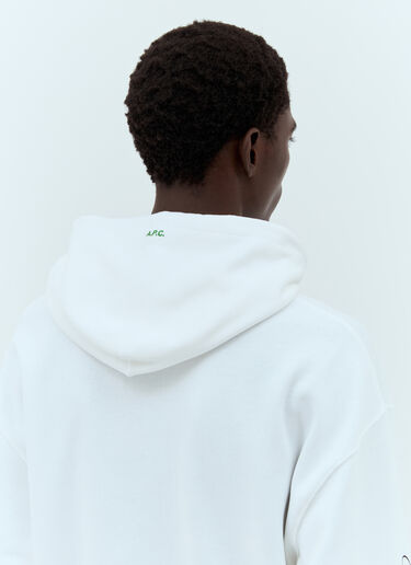 A.P.C. x JJJJound フード付きスウェットシャツ  ホワイト apc0157023