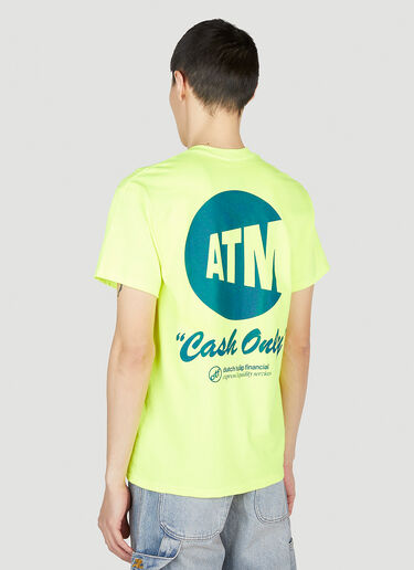 LN-CC® - DTF.NYC: ATM Cash Only Tシャツ - グリーン DTF.NYC ATM Cash Only Tシャツ グリーン dtf0152006