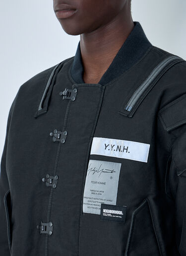 Yohji Yamamoto x Neighborhood 서브마린 블루종 블랙 yoy0164007